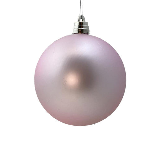 15cm Large Matt Bauble - Blush