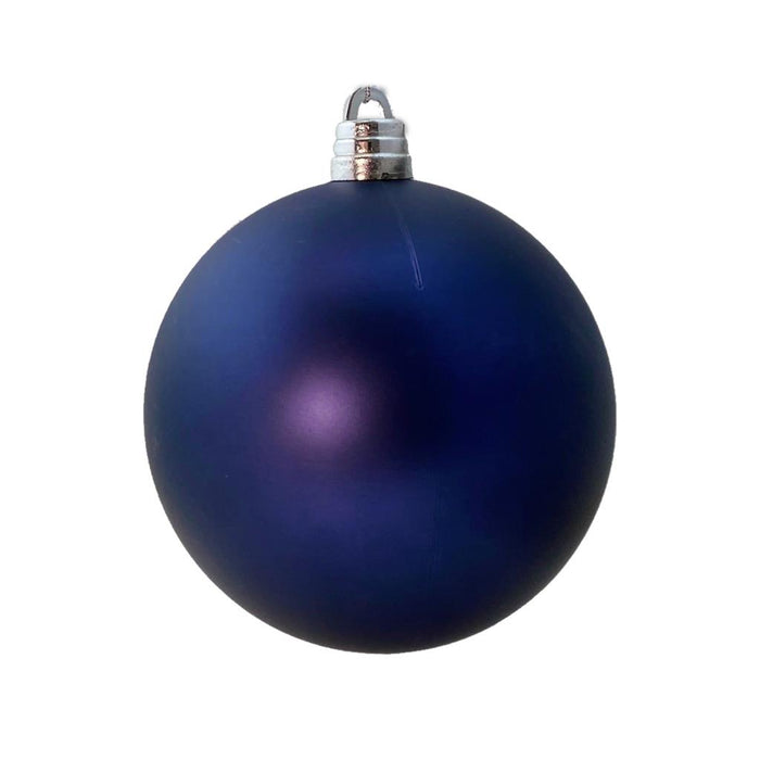 15cm Large Matt Bauble - Navy