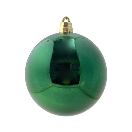 15cm Large Shiny Bauble - Green