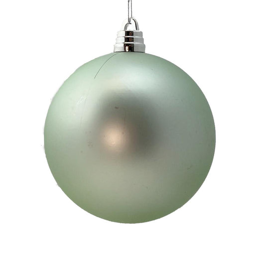 15cm Matt Bauble - Sage