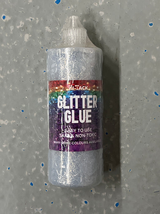 Silver Glitter Glue Adhesive 120ml
