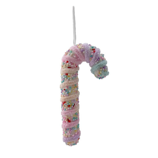 17cm Pastel Hanging Candy Cane