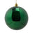 20cm Shiny Bauble - Green