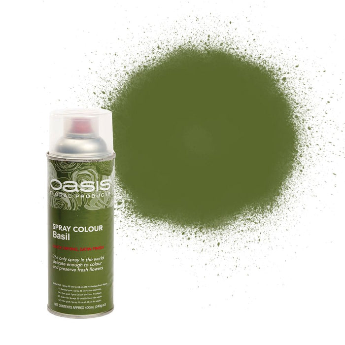 OASIS® Spray Paint Colours - Basil - 400ml — Artificial Floral Supplies