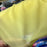 1m Yellow 100% Polyester Chiffon Fabric - Width: 60"/150cm