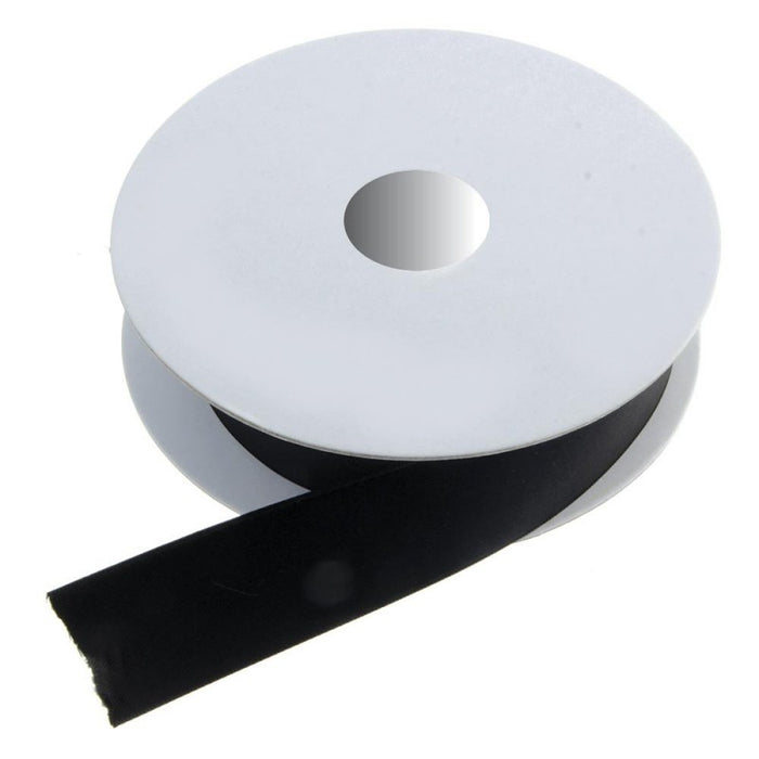 Black Double Faced Satin Ribbon -  3mm x 50m