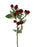 Artificial Red Raspberry Spray x 40cm long