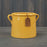 Burnt Yellow Ceramic Pot x 15cm tall