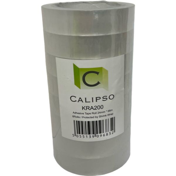 Cellotape Roll 24mm x 66 meters 8 pack