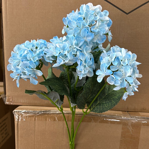 44cm Hydrangea Bush - Blue