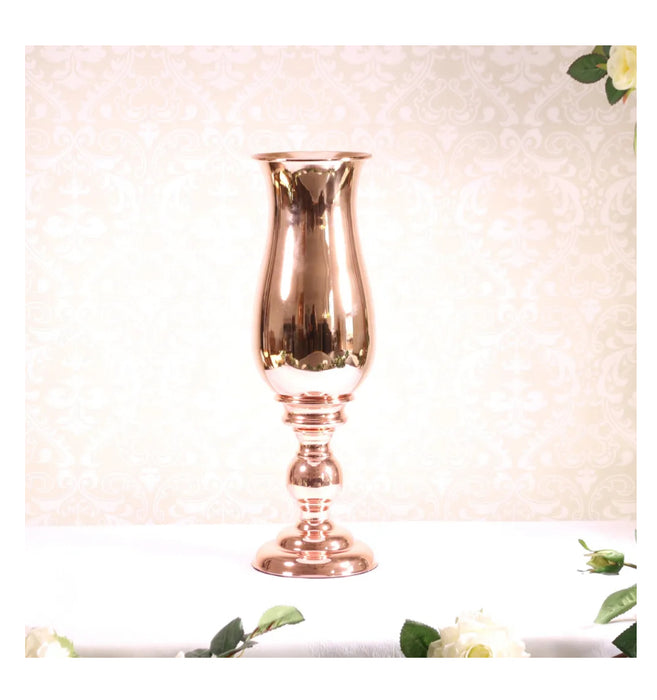 Rose Gold Metal Vase 51CM