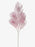 Glittered Peacock Feather Spray - Pink - 93cm long