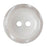 20mm-Pack of 2, White Round with 2 Holes Slight Raised Edge Buttons