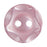 14mm-Pack of 6, Pink Wave Edge Buttons