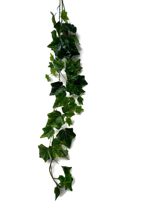 Mini Trailing Ivy Leaves x 70cm - Dark Green