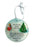 Mum & Dad Christmas Robin Tree Hanger x 9cm