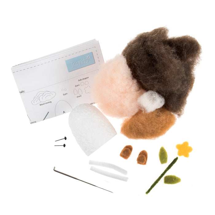 Needle Felting Kit - Hedgehog