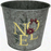 Noel Zinc Pot 13.3 x 11.5cm