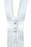 Nylon Dress and Skirt Zip 20cm -  White