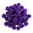 Pom Poms 1.3cm Pack Of 100 - Purple