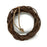 Rustic Natural Brown Willow Wreath x 25cm