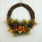 Pumpkin & Gourd Autumn Wreath with Foliage x 35cm