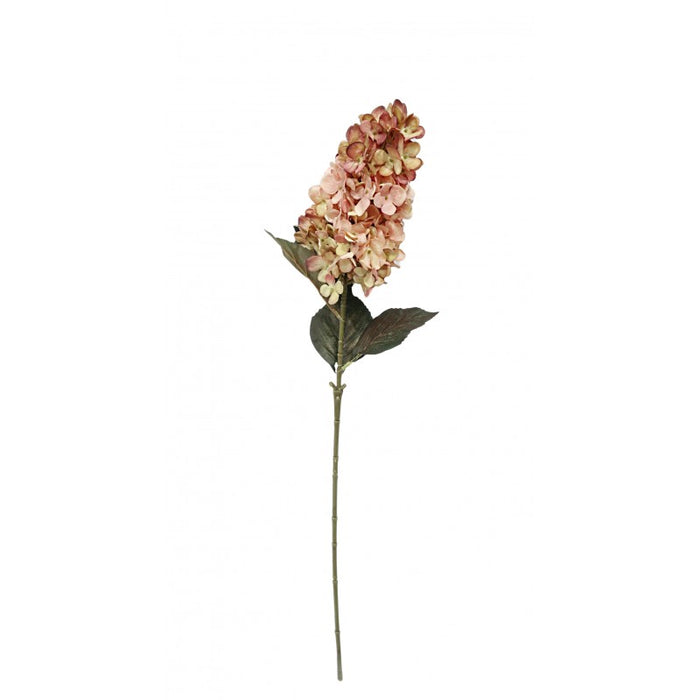 Artificial Panicled Hydrangea Stem x 75cm - Pink