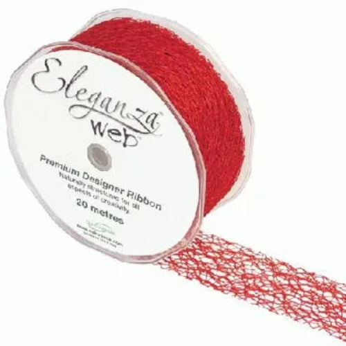 Web Ribbon 38mm x 20m - Red