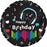 18" Foil Holographic Balloon - Social Media \ Music Images