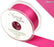 38mm x 20m Double Faced Cerise Satin Ribbon