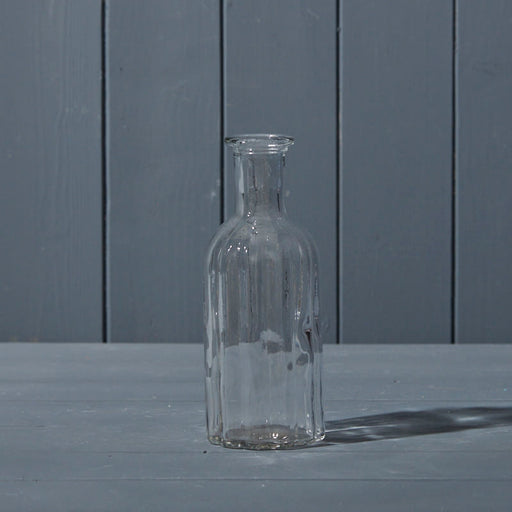 Clear Glass Bottle x 19cm