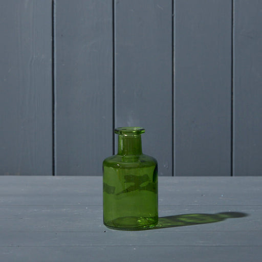 Emerald Green Glass Bottle x 11.8cm