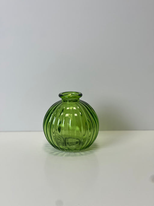Emerald Green Round Bottle x 8.4cm tall