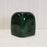 Green Square Bubble Vase 18cm tall