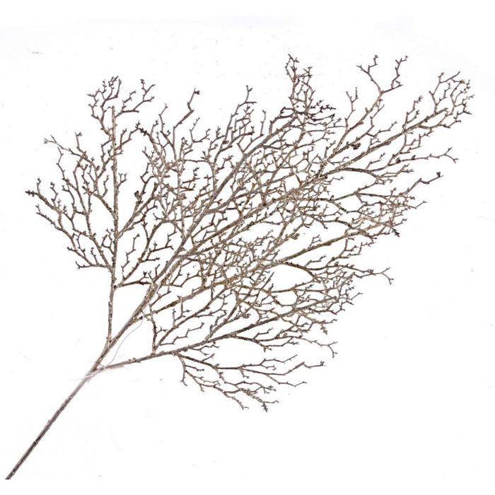 Glittered Twig Spray x 70cm - Gold 