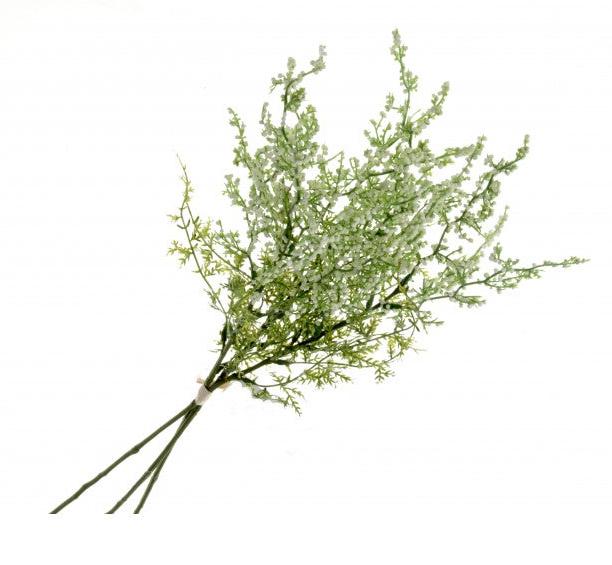 Heather Bundle - White/Green - 50cm long