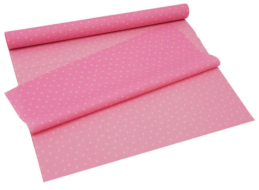 48 x Pink Tissue with Hearts - 50x75cm