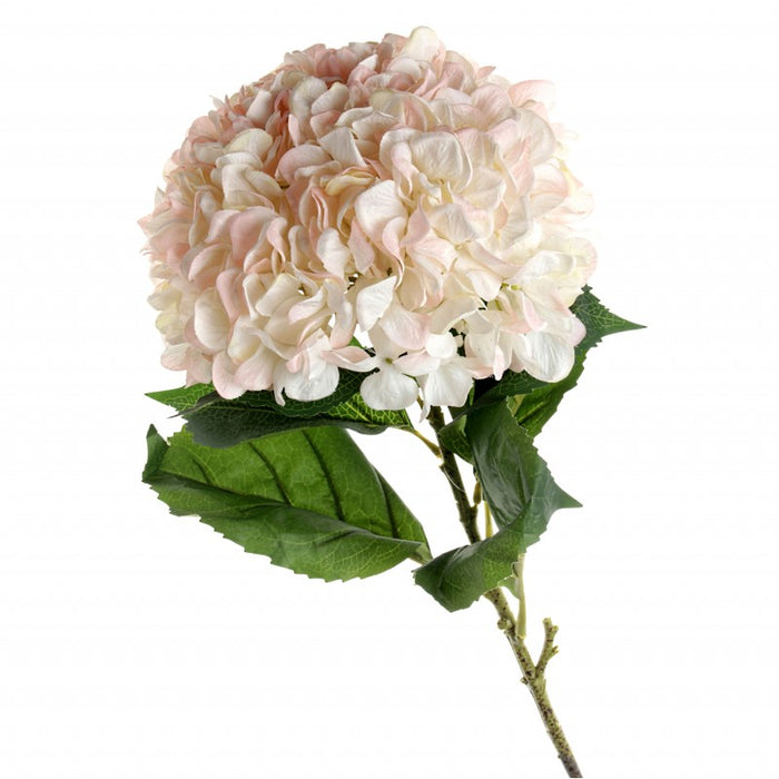 106cm Single Hydrangea - Blush Pink