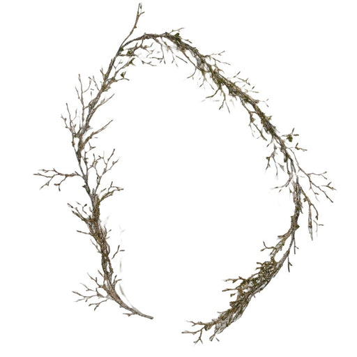 Mossed Twig Garland -180cm long