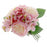 Peony & Hydrangea Flower Bush x 28cm - Pink Mix