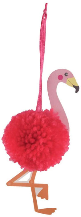 Pom Pom Craft Kit for Kids - Pretty Pink Flamingo