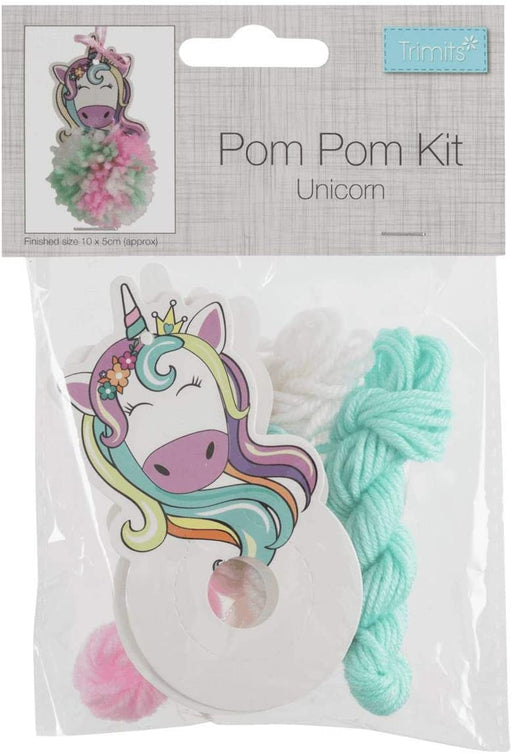 Pom Pom Craft Kit for Kids - Pretty Unicorn