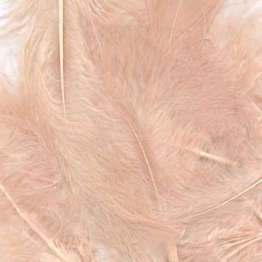 Craft Marabou Feathers Mixed sizes - Rose Gold