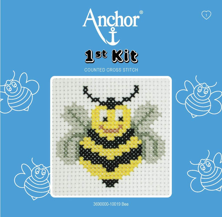 My First Cross Stitch Kit - Bee