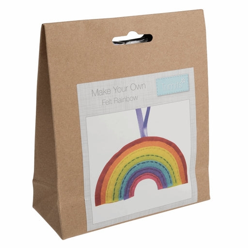 Make Your Own Hanging Felt Rainbow