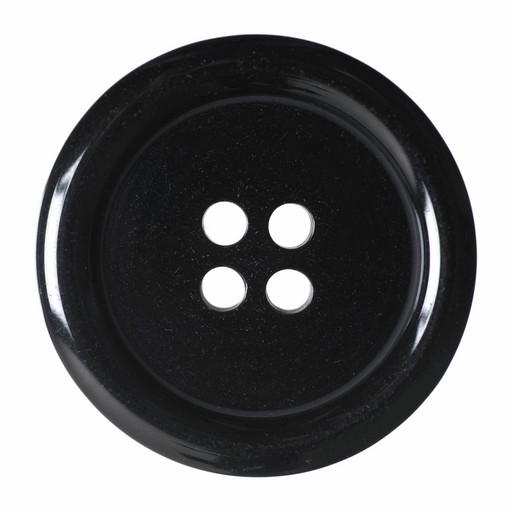 18mm-Pack of 3, Black 2 Hole Buttons