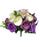 Rose Ranunculus & Hydrangea Bush - Purple