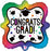 Congrats Grad 18" Foil Graduation Balloon - Colourful with lots of Hats