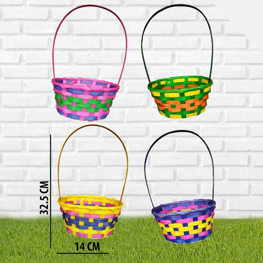 Multi Colour Easter Basket - Colour at Random