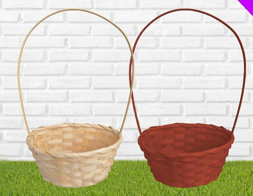 Single Natural Colour Basket - Picked at Random